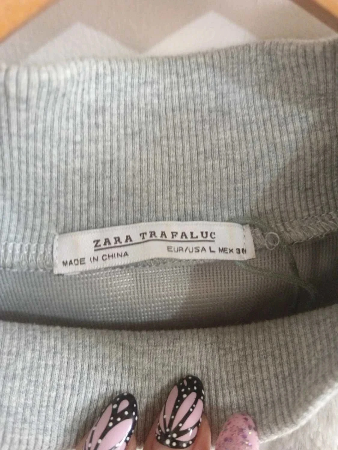 C131 grijze Zara hoodie L – photo 2